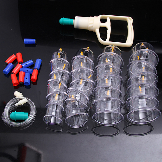 🧬 LIMITED-TIME 50% OFF! ✨ Vacuum Cupping Therapy Set – Thickened, Suction Pump, Transparent 🩺
