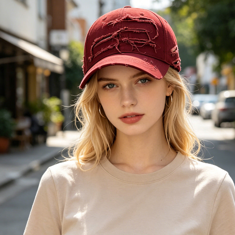 🧢 LIMITED-TIME 50% OFF! ⚾ Vintage Distressed Baseball Cap – Unisex, Adjustable, Multiple Colors 🎨