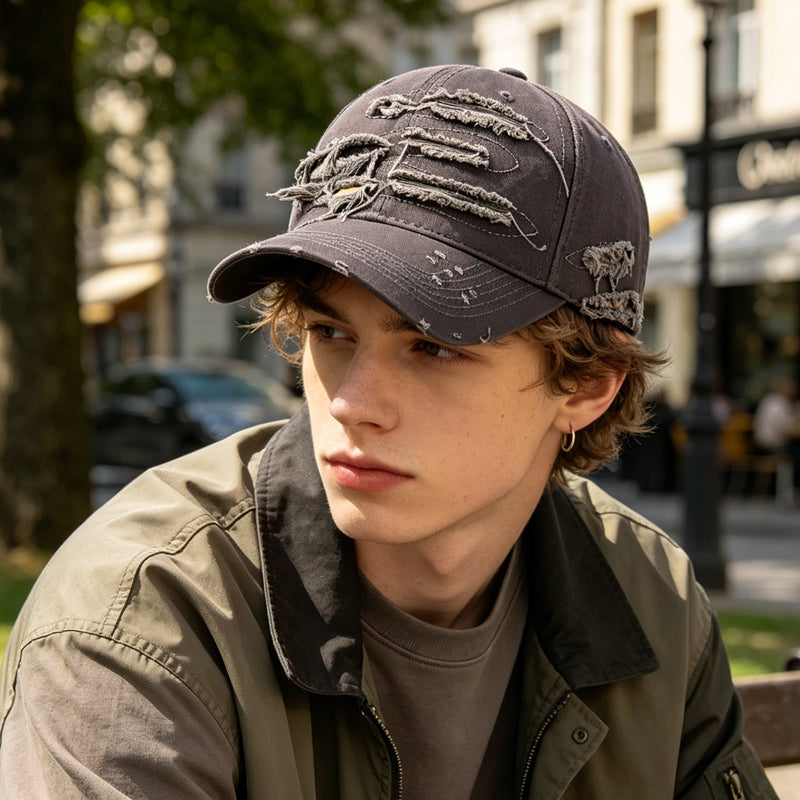 🧢 LIMITED-TIME 50% OFF! ⚾ Vintage Distressed Baseball Cap – Unisex, Adjustable, Multiple Colors 🎨