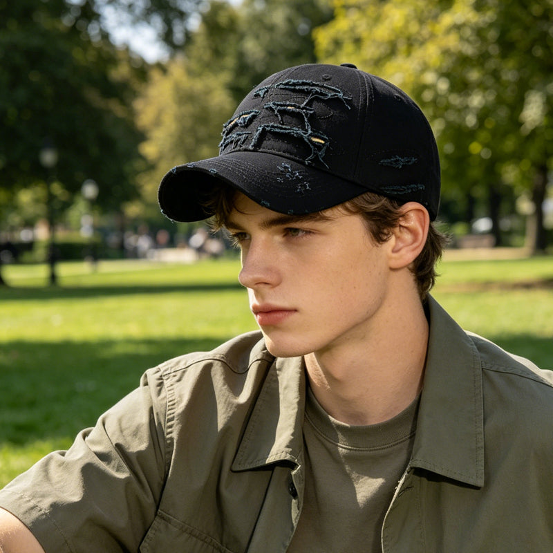 🧢 LIMITED-TIME 50% OFF! ⚾ Vintage Distressed Baseball Cap – Unisex, Adjustable, Multiple Colors 🎨
