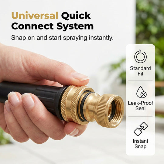 🚀HOT SALE 30% OFF - High-Pressure Direct Spray Water Nozzle - Wash at Home, Save Big! 🔥💦