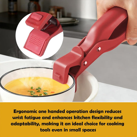 Silicone Anti-Scald Gripper Tongs