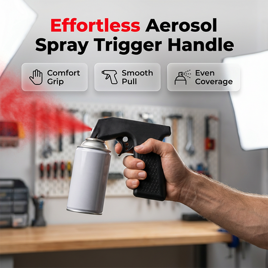 🛠️ 30% OFF NOW ! ⚡ Aerosol Spray Can Trigger Handle – Easy Grip, Labor-Saving & Universal Adjustable Design 💥
