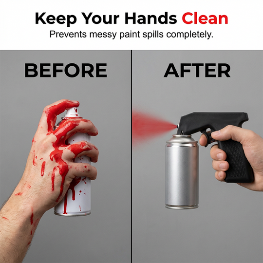 🛠️ 30% OFF NOW ! ⚡ Aerosol Spray Can Trigger Handle – Easy Grip, Labor-Saving & Universal Adjustable Design 💥