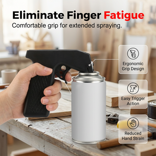 🛠️ 30% OFF NOW ! ⚡ Aerosol Spray Can Trigger Handle – Easy Grip, Labor-Saving & Universal Adjustable Design 💥