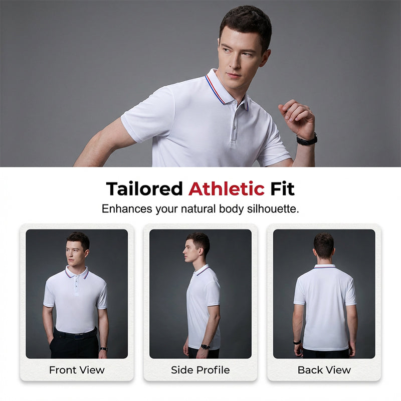 👔Men's Classic Fit Short-Sleeve Collared Shirt✨