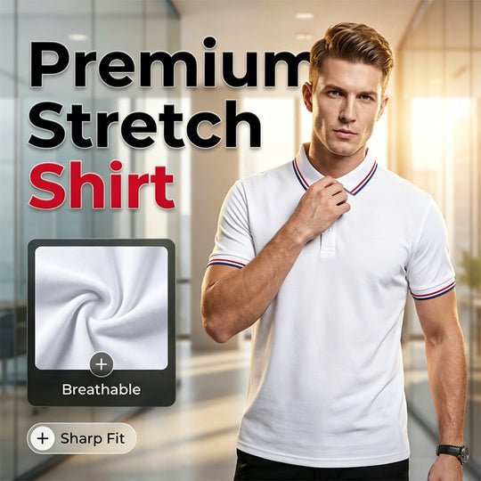 👔Men's Classic Fit Short-Sleeve Collared Shirt✨