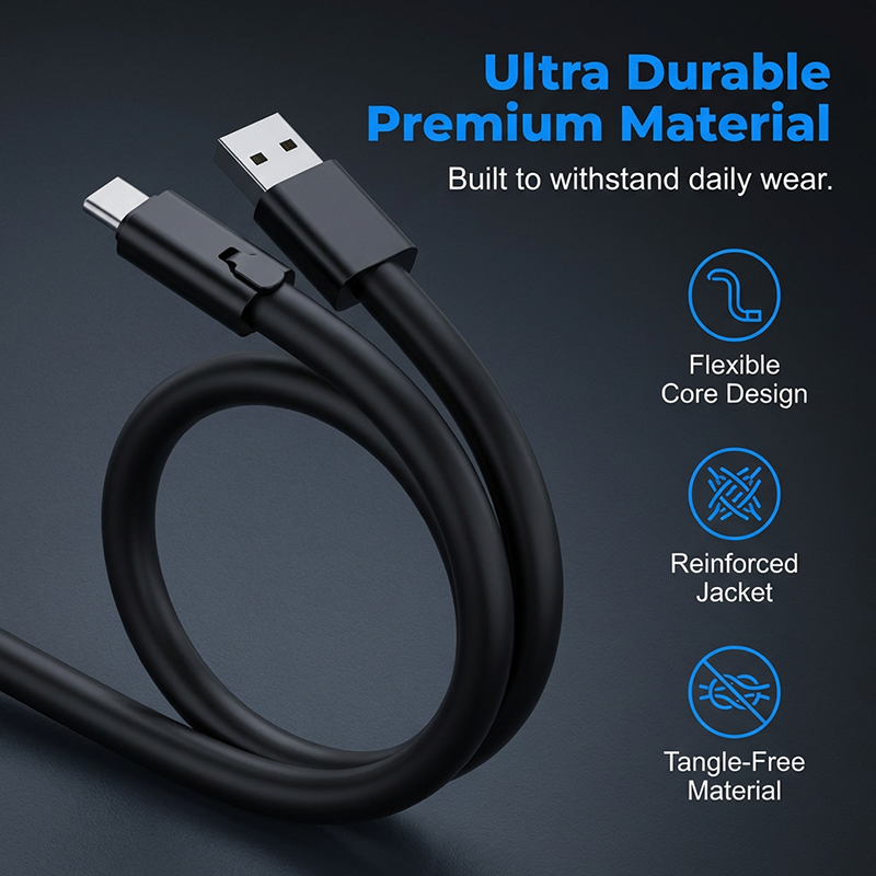 Cut & Fix USB-C Fast Charging Cable