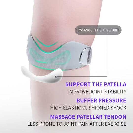 ⏰️Limited-time Special ！🔥Silicone Patella Knee Strap for Knee Pain Relief🦵