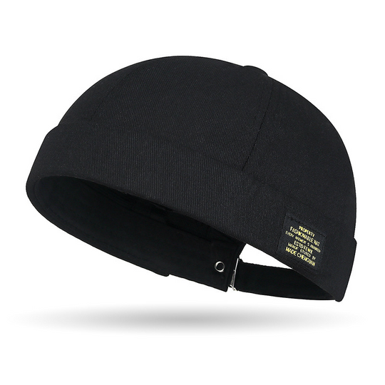 🧢 30% OFF NOW! 🍂 Unisex Vintage Style Brimless Docker Cap – Breathable Cotton, Adjustable Fit & Timeless Look for Daily Wear 💼