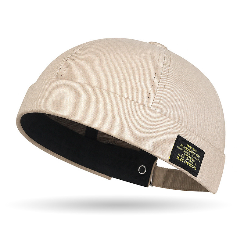 🧢 30% OFF NOW! 🍂 Unisex Vintage Style Brimless Docker Cap – Breathable Cotton, Adjustable Fit & Timeless Look for Daily Wear 💼
