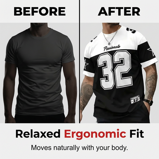 Men's Casual Graphic Print T-Shirt