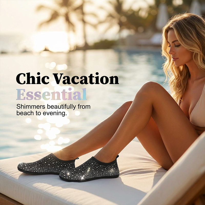 🏖️Summer Hot Sale 60% OFF!🌊💨 Quick-drying Swimming Shoes For Beachcombing 🐚👣