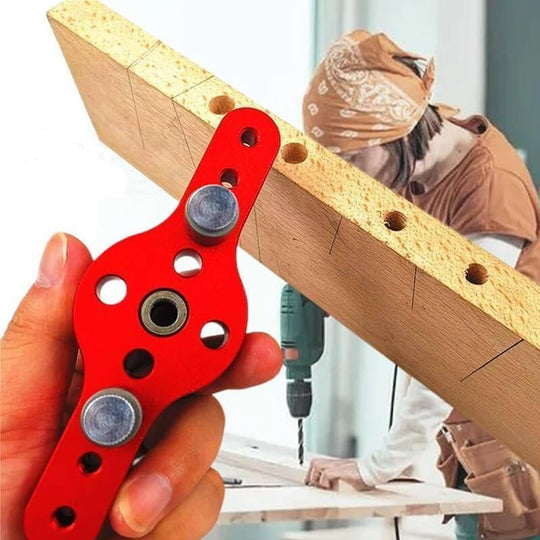 🎁2026 New Arrivals 50% OFF💥Hole Locator for Woodworking – Precise & easy to use – Ideal for drilling, dowels or joinery – saves time and improves accuracy 🪚📐✨