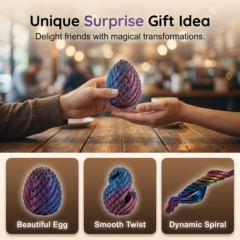 3D Printed Surprise Dragon Egg