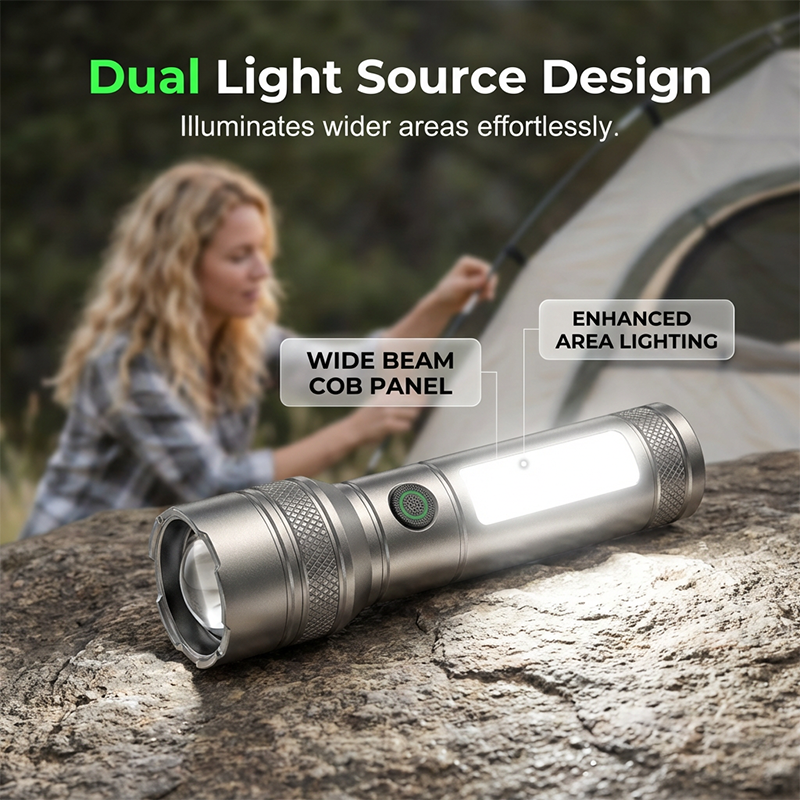 🔥While Supplies Last 30% OFF!🎉 Long-Range Zoomable Flashlight