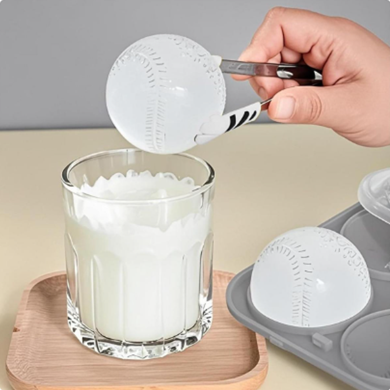 📢📢30% OFF !! ⏰Baseball Sphere Ice Mold