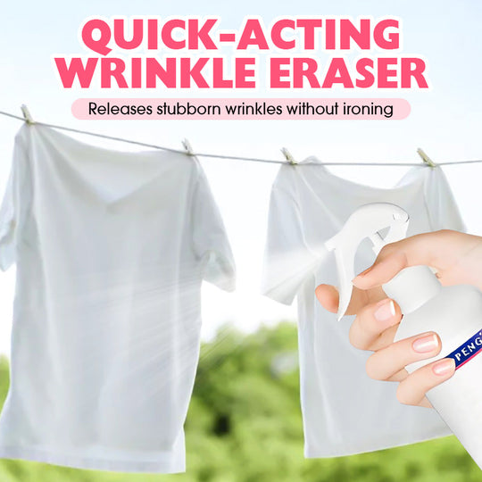 🥳2026 HOT SALE🥳💞50K+ SOLD!👔❤️‍🔥 30% OFF! Multi‑Functional Wrinkle Release Spray – Sprays away creases in minutes. Removes odours, gentle on fabrics. No ironing needed! A travel must‑have. 👕✨