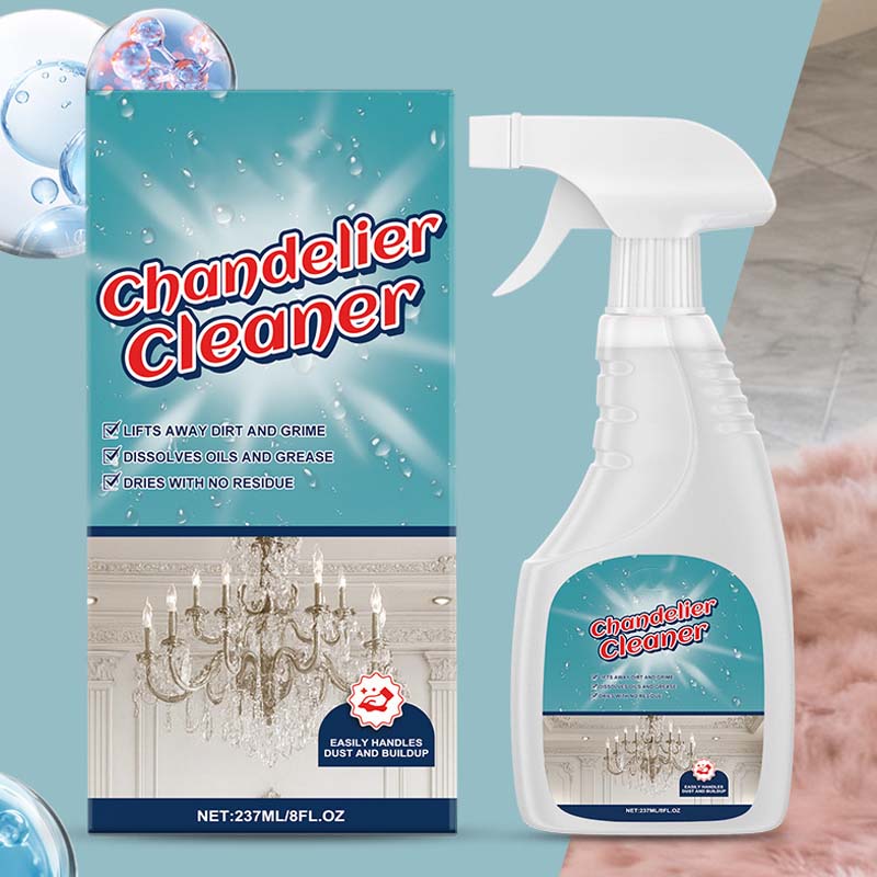 🥳2026 HOT SALE🥳💞50K+ SOLD!✨💦 30% OFF! Chandelier Cleaning Spray – Removes dust & stains from crystal/metal. No scrubbing, no residue. Protect your chandelier’s shine. A delicate job made easy! 💎🛡️