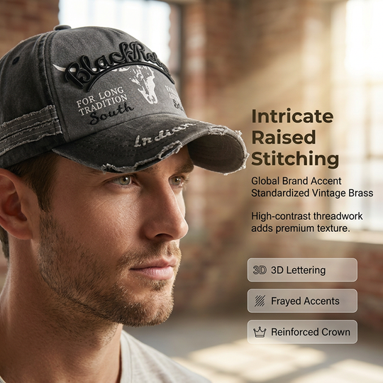 🧢 LIMITED-TIME 50% OFF! ✨ Unisex Baseball Cap – Retro Denim, Adjustable, Vintage, Curved Brim 🌞