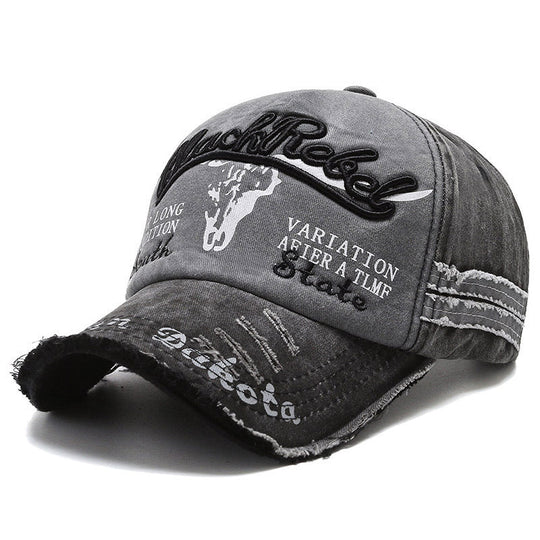 🧢 LIMITED-TIME 50% OFF! ✨ Unisex Baseball Cap – Retro Denim, Adjustable, Vintage, Curved Brim 🌞