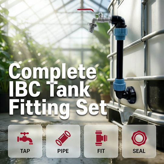🚰 LIMITED-TIME 50% OFF! 💧 IBC Tank Fitting Set – Leak-Proof, Zinc Alloy Tap, Tool-Free, Complete ✨