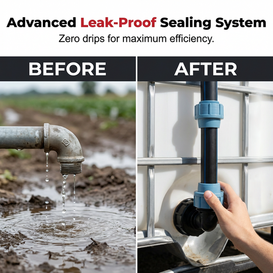 🚰 LIMITED-TIME 50% OFF! 💧 IBC Tank Fitting Set – Leak-Proof, Zinc Alloy Tap, Tool-Free, Complete ✨