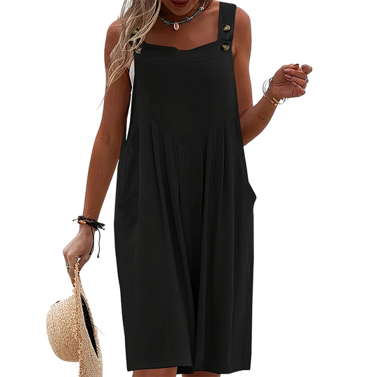 🌸 LIMITED TIME 20% OFF! ✨Sleeveless Wide-Leg Jumpsuit For Summer Breezes✨💃