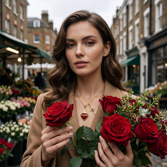 ✝️30% OFF✨ Gold Faith Double Pendant | Adjustable Chain · Exquisite Craftsmanship · Sacred Elegance · A Meaningful Gift