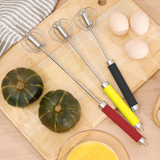 Hand-Push Rotary Whisk
