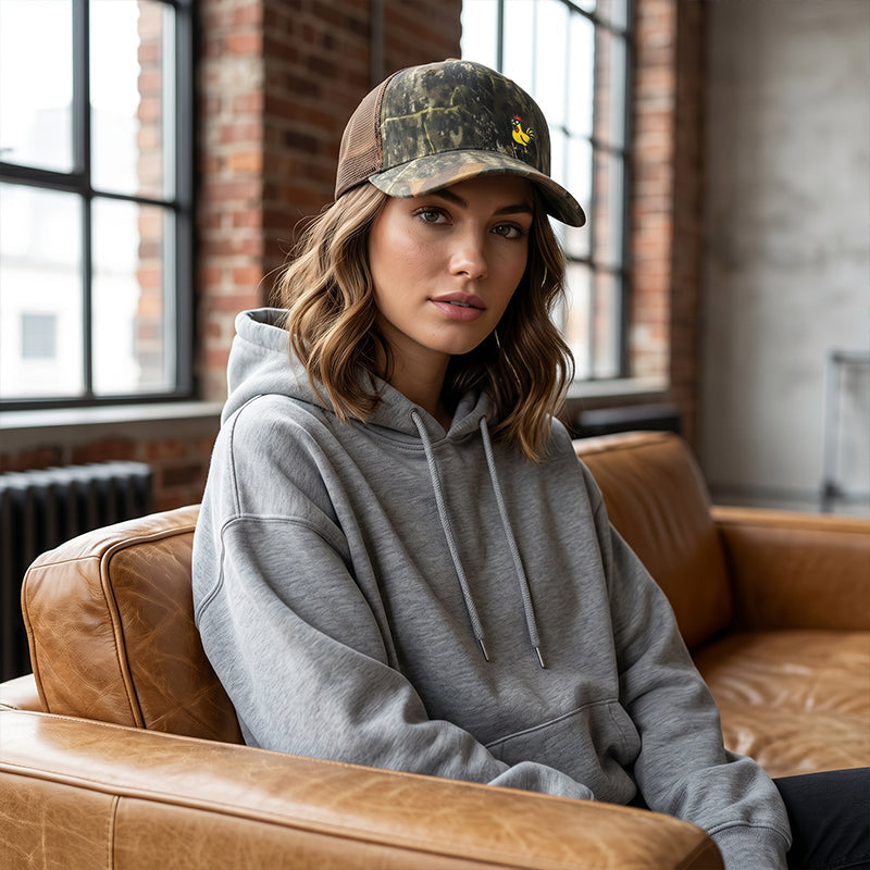 🥳SUMMER HOT SALE🥳💞50K+ SOLD!💥30% OFF! 🔥 Witty Chicken Embroidered Snapback Cap