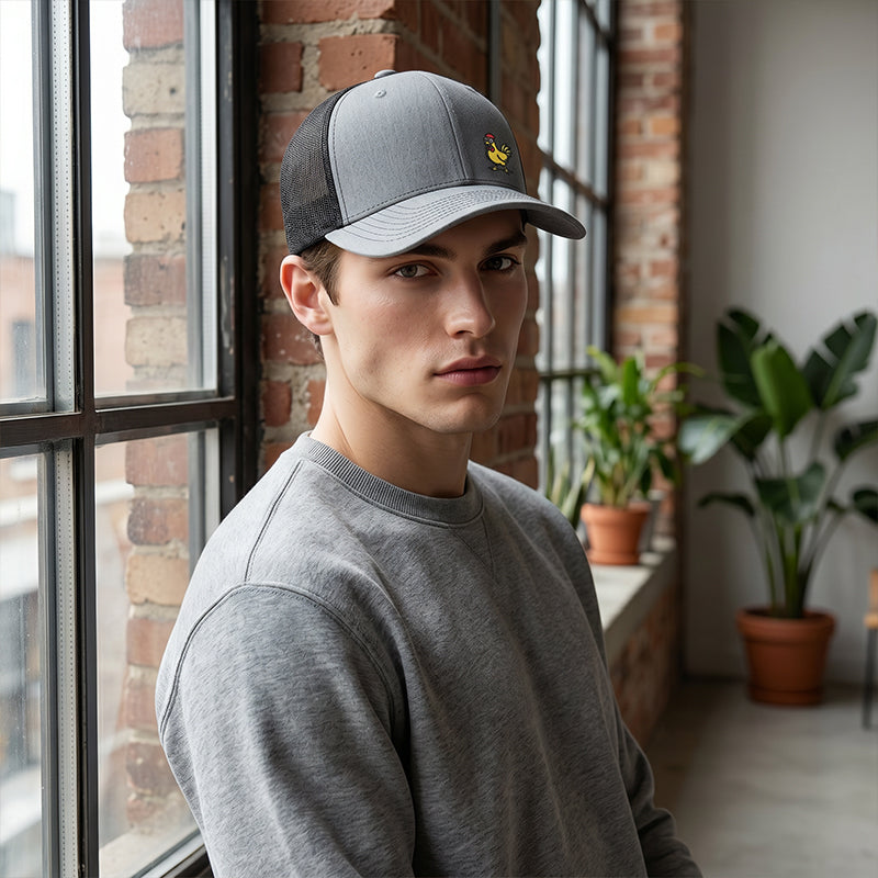 🥳SUMMER HOT SALE🥳💞50K+ SOLD!💥30% OFF! 🔥 Witty Chicken Embroidered Snapback Cap