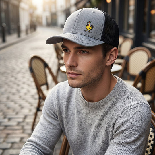 🥳SUMMER HOT SALE🥳💞50K+ SOLD!💥30% OFF! 🔥 Witty Chicken Embroidered Snapback Cap