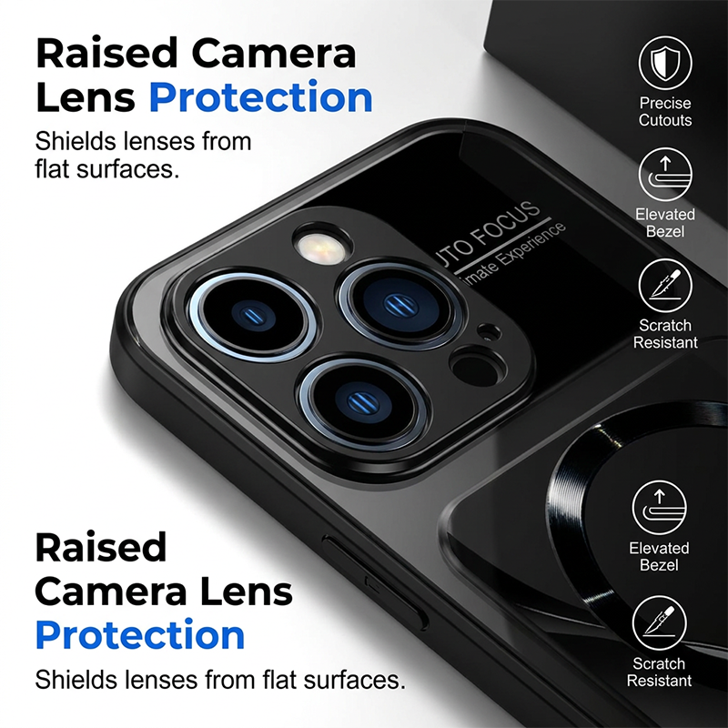 📱 LIMITED-TIME 30% OFF! ✨ Magnetic Tempered Glass Phone Case – Shockproof, MagSafe Compatible ✨
