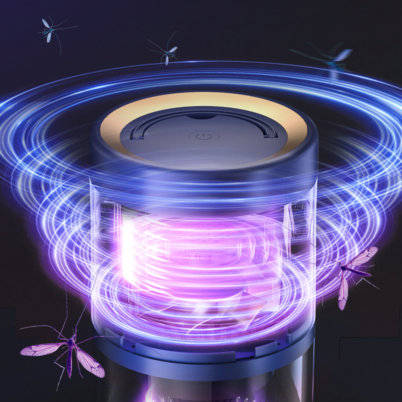 🦟 50% OFF NOW!🔇 Indoor LED Bug Zapper – Bionic UV Light Trap & Night Light – Quiet & Safe for Bedroom – Chemical-Free Mosquito Killer 💡