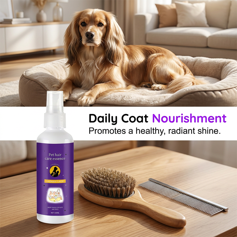 🥳2026 HOT SALE🥳💞50K+ SOLD!🐕💨 30% OFF! Pet Detangling Spray – Smooths knots instantly, plant-based & lick‑safe. Leave‑in, no rinse. Gentle lavender scent. ✨🐈