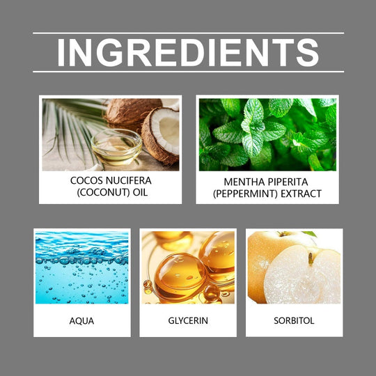 🔥BUY 2 GET 1 FREE🦷👍HOT SALE - Natural Coconut & Mint Oil Mouthwash Concentrate