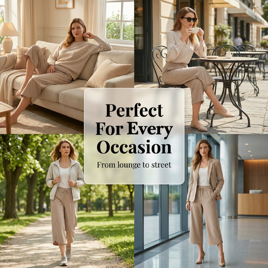🥳SUMMER HOT SALE🥳💞50K+ SOLD!💥50% OFF! 🔥Women's Casual Wide-Leg Capri Trousers