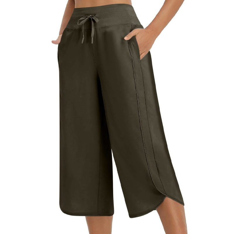 🥳SUMMER HOT SALE🥳💞50K+ SOLD!💥50% OFF! 🔥Women's Casual Wide-Leg Capri Trousers