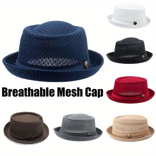 🧢☀️ Classic Breathable Outdoor Sun Protection Cap – UPF 50+, Mesh Ventilation, Lightweight & Foldable. Perfect for Hiking, Beach or Daily Walks 🌿🏖️✨