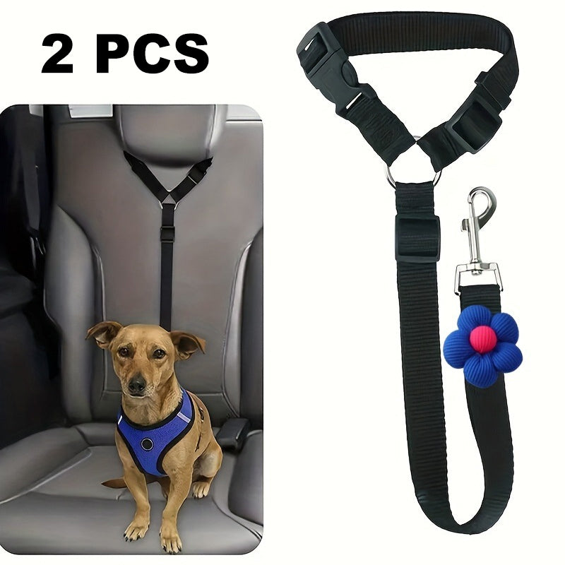 🏆 Last Day Special Price £9.99 ! 🔥Buy more save more🎁2-in-1 Dog Car Seat Belt & Walking Leash