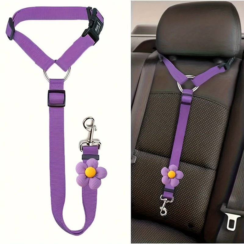 🏆 Last Day Special Price £9.99 ! 🔥Buy more save more🎁2-in-1 Dog Car Seat Belt & Walking Leash