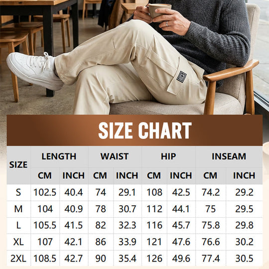 👖 LIMITED-TIME 50% OFF! ✨ Men's Cargo Pants – Multi-Pockets, Stretch, Casual ✨