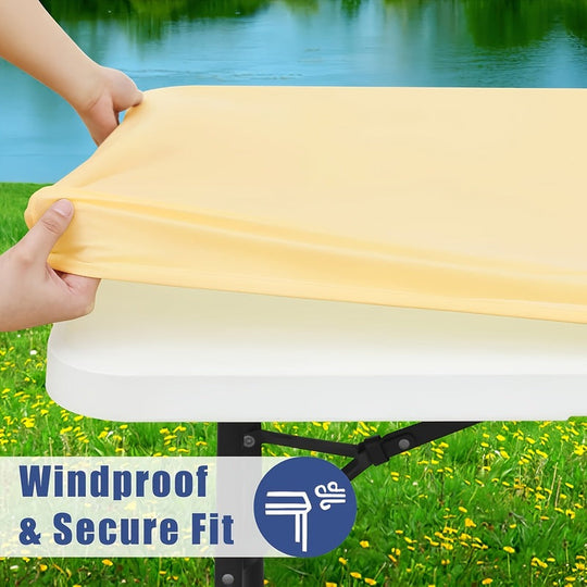 🎁2026 New Arrivals 50% OFF💥Fitted Spandex Table Cover for Rectangular & Square Tables