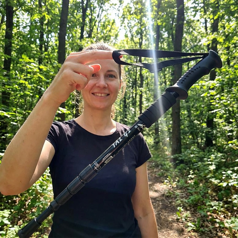 ⛰️ Last Day Special Price £18.99 ! ✨ Adjustable Aluminum Alloy Trekking Pole – Durable, Shock-Absorbing, Lightweight 🌲