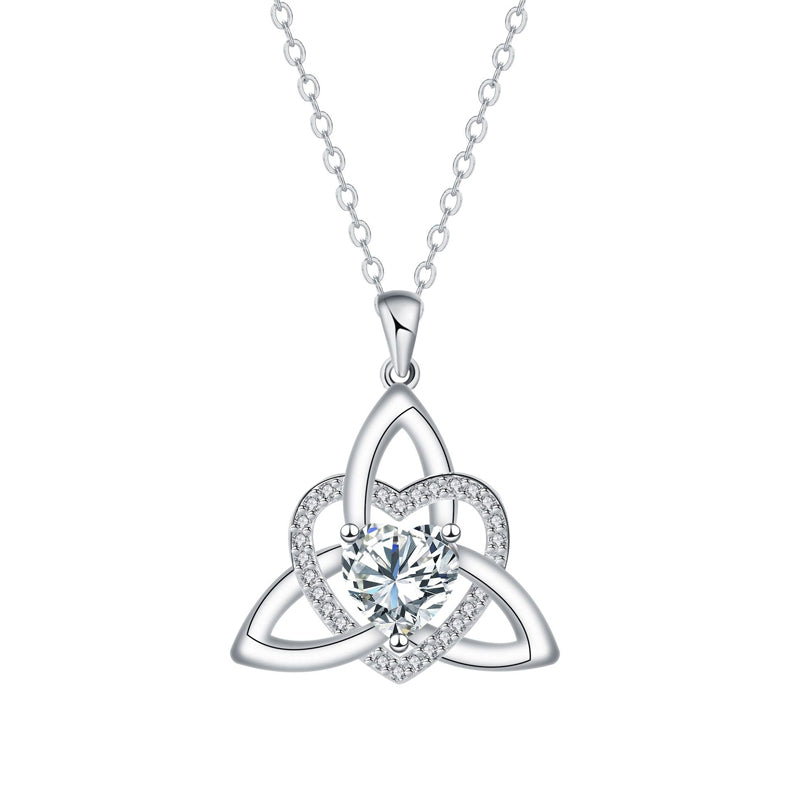 🥳2026 HOT SALE🥳 ⏳Limited-time 30% off⏰ Celtic Knot Heart Pendant Necklace ！！