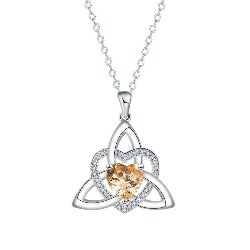 🥳2026 HOT SALE🥳 ⏳Limited-time 30% off⏰ Celtic Knot Heart Pendant Necklace ！！