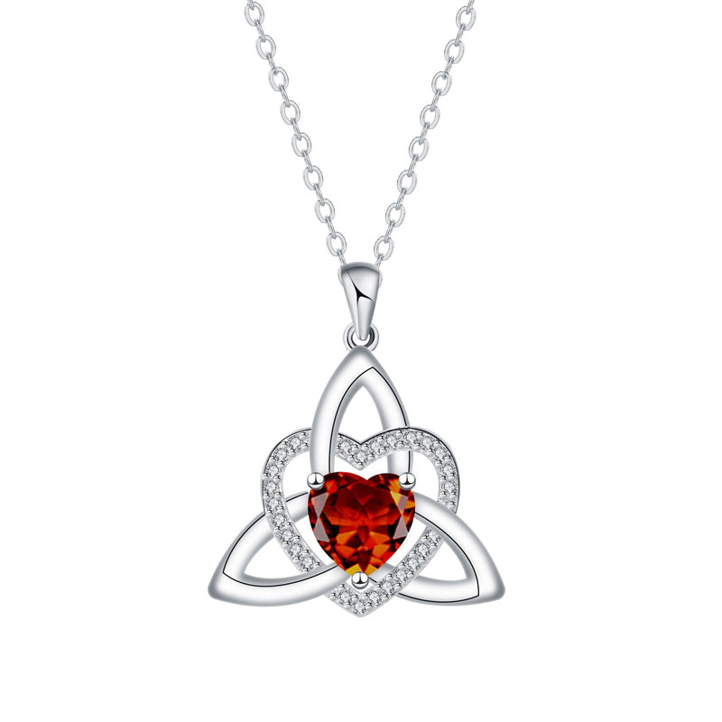 🥳2026 HOT SALE🥳 ⏳Limited-time 30% off⏰ Celtic Knot Heart Pendant Necklace ！！