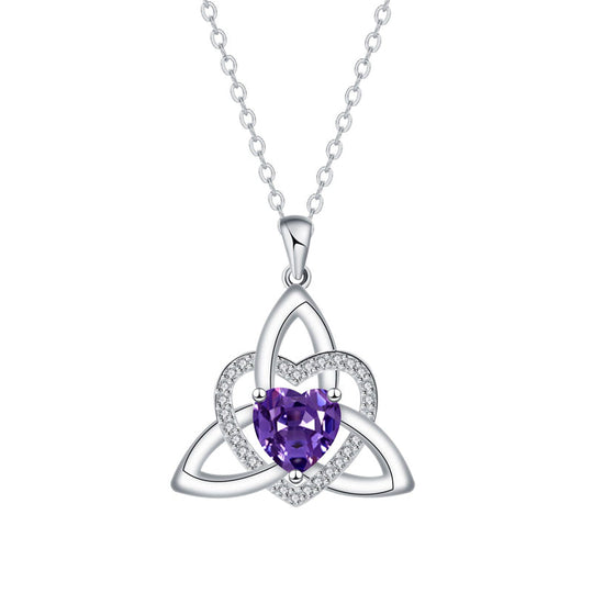 🥳2026 HOT SALE🥳 ⏳Limited-time 30% off⏰ Celtic Knot Heart Pendant Necklace ！！