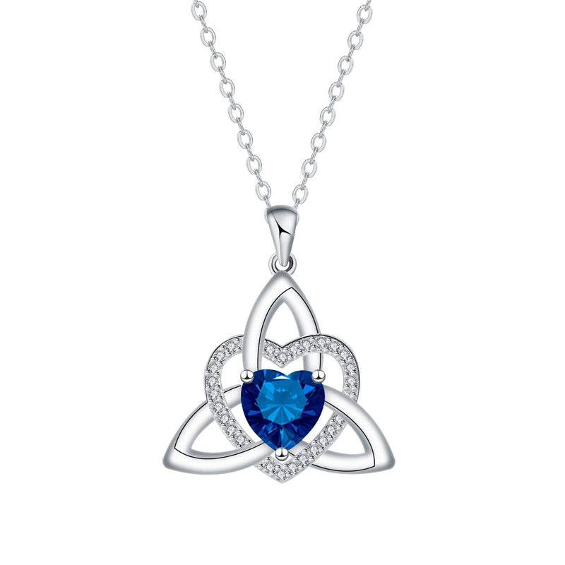 🥳2026 HOT SALE🥳 ⏳Limited-time 30% off⏰ Celtic Knot Heart Pendant Necklace ！！